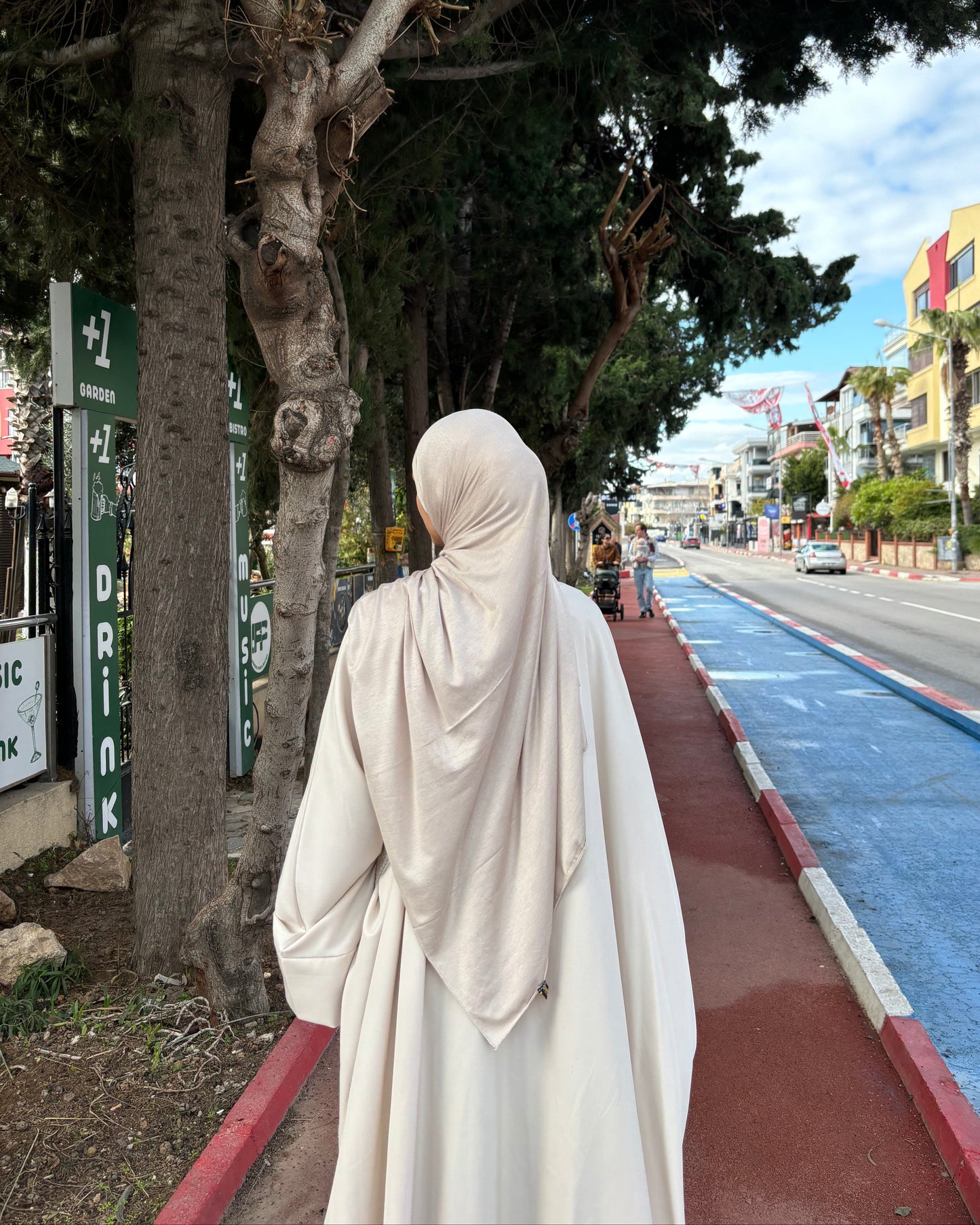 Pearl jersey hijab