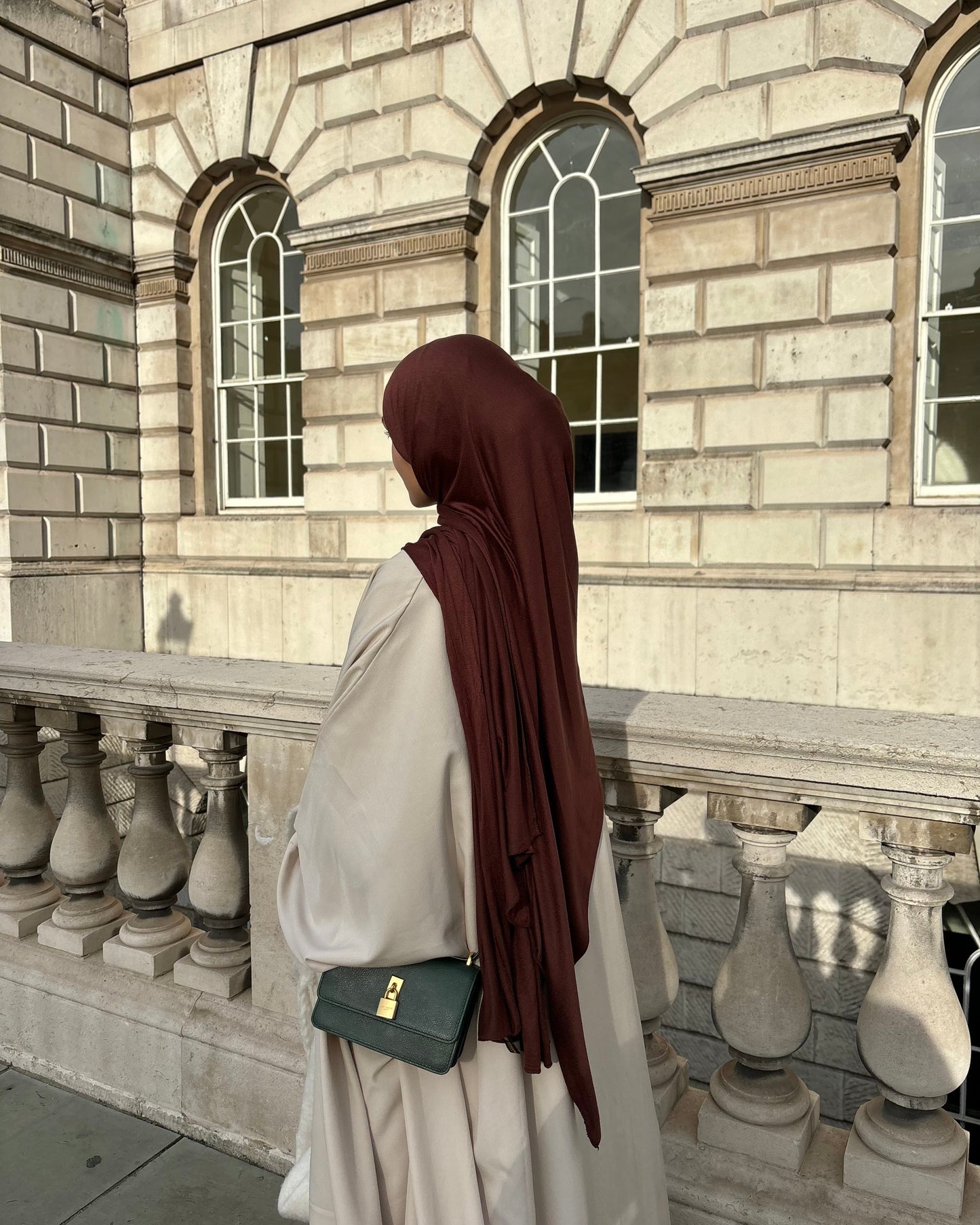 Cinnamon Jersey hijab