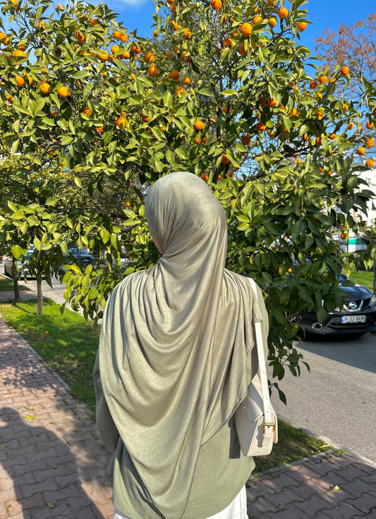Matcha jersey hijab